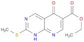 Pyrido[2,3-d]pyrimidine-6-carboxylic acid,1,5-dihydro-2-(methylthio)-5-oxo-, ethyl ester