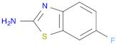 2-Benzothiazolamine, 6-fluoro-