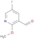 3-Pyridinecarboxaldehyde, 5-fluoro-2-methoxy-