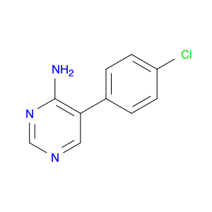 4-Pyrimidinamine,5-(4-chlorophenyl)-