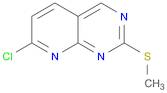 Pyrido[2,3-d]pyrimidine, 7-chloro-2-(methylthio)-