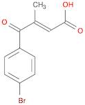 (E)-4-(4-bromophenyl)-3-methyl-4-oxobut-2-enoic acid