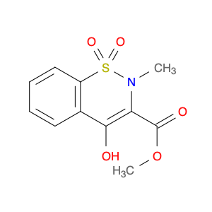 2H-1,2-Benzothiazine-3-carboxylic acid, 4-hydroxy-2-methyl-, methylester, 1,1-dioxide