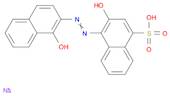 1-Naphthalenesulfonic acid,3-hydroxy-4-[(1-hydroxy-2-naphthalenyl)azo]-, monosodium salt