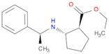 Cyclopentanecarboxylic acid, 2-[[(1S)-1-phenylethyl]amino]-, ethyl ester,(1S,2S)-