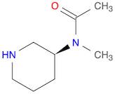 Acetamide, N-methyl-N-(3S)-3-piperidinyl-