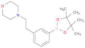 Morpholine,4-[2-[3-(4,4,5,5-tetramethyl-1,3,2-dioxaborolan-2-yl)phenyl]ethyl]-