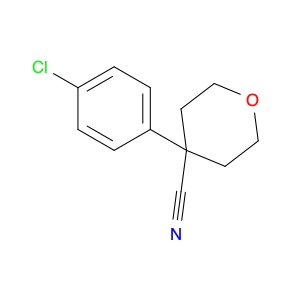 2H-Pyran-4-carbonitrile, 4-(4-chlorophenyl)tetrahydro-