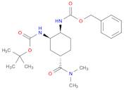 Carbamic acid,[(1S,2R,4S)-4-[(dimethylamino)carbonyl]-2-[[(1,1-dimethylethoxy)carbonyl]amino]cyc...