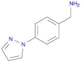 Benzenemethanamine, 4-(1H-pyrazol-1-yl)-