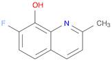 8-Quinolinol, 7-fluoro-2-methyl-