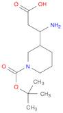 3-Amino-3-(1-(tert-butoxycarbonyl)piperidin-3-yl)propanoic acid