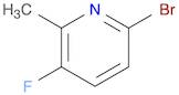 Pyridine, 6-bromo-3-fluoro-2-methyl-