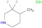 3,3-Difluoro-4-methylpiperidine hydrochloride