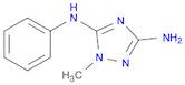 1H-1,2,4-Triazole-3,5-diamine, 1-methyl-N5-phenyl-