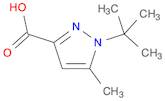 1H-Pyrazole-3-carboxylic acid, 1-(1,1-dimethylethyl)-5-methyl-