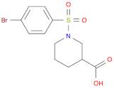 1-(4-bromobenzenesulfonyl)piperidine-3-carboxylic acid