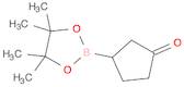 3-(Tetramethyl-1,3,2-dioxaborolan-2-yl)cyclopentan-1-one