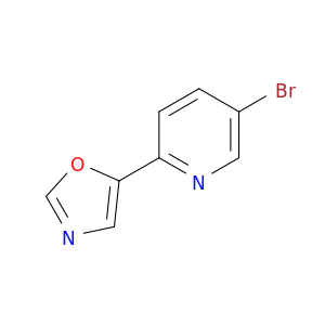 5-Bromo-2-(1,3-oxazol-5-yl)pyridine