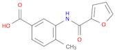 3-(Furan-2-amido)-4-methylbenzoic Acid