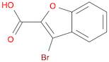 2-Benzofurancarboxylic acid, 3-bromo-