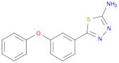 5-(3-Phenoxy-phenyl)-[1,3,4]thiadiazol-2-ylamine