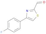 2-Thiazolecarboxaldehyde, 4-(4-fluorophenyl)-