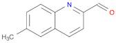 2-Quinolinecarboxaldehyde, 6-methyl-