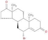 Androst-4-ene-3,17-dione, 6-bromo-, (6b)-