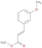 2-Propenoic acid, 3-(3-methoxyphenyl)-, methyl ester, (2E)-