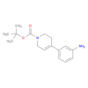 1(2H)-Pyridinecarboxylic acid, 4-(3-aminophenyl)-3,6-dihydro-,1,1-dimethylethyl ester