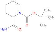 1-Piperidinecarboxylic acid, 2-(aminocarbonyl)-, 1,1-dimethylethyl ester