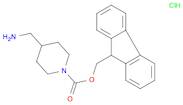 9H-fluoren-9-ylmethyl 4-(aminomethyl)piperidine-1-carboxylate hydrochloride