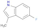 1H-Indole, 5-fluoro-3-methyl-