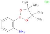 Benzenamine, 2-(4,4,5,5-tetramethyl-1,3,2-dioxaborolan-2-yl)-,hydrochloride