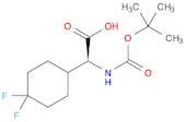 2-((TERT-BUTOXYCARBONYL)AMINO)-2-(4,4-DIFLUOROCYCLOHEXYL)ACETIC ACID