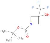 tert-Butyl 3-hydroxy-3-(trifluoromethyl)azetidine-1-carboxylate