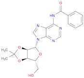 Adenosine, N-benzoyl-2',3'-O-(1-methylethylidene)-