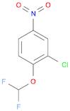 Benzene, 2-chloro-1-(difluoromethoxy)-4-nitro-