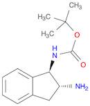 Carbamic acid, [(1R,2R)-2-amino-2,3-dihydro-1H-inden-1-yl]-,1,1-dimethylethyl ester