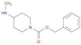 1-Piperidinecarboxylic acid, 4-(methylamino)-, phenylmethyl ester