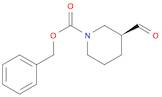 1-Piperidinecarboxylic acid, 3-formyl-, phenylmethyl ester, (3S)-