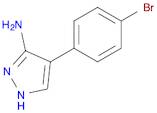 1H-Pyrazol-3-amine, 4-(4-bromophenyl)-