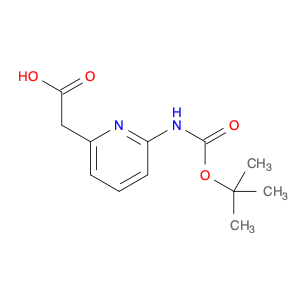 2-Pyridineacetic acid, 6-[[(1,1-dimethylethoxy)carbonyl]amino]-