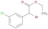 Benzeneacetic acid, a-bromo-3-chloro-, ethyl ester