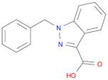 1H-Indazole-3-carboxylic acid, 1-(phenylmethyl)-