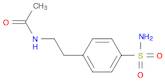 Acetamide, N-[2-[4-(aminosulfonyl)phenyl]ethyl]-