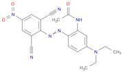 Acetamide,N-[2-[(2,6-dicyano-4-nitrophenyl)azo]-5-(diethylamino)phenyl]-