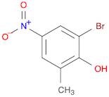 2-Bromo-6-methyl-4-nitrophenol