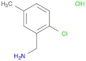 (2-Chloro-5-methylphenyl)methanamine hydrochloride